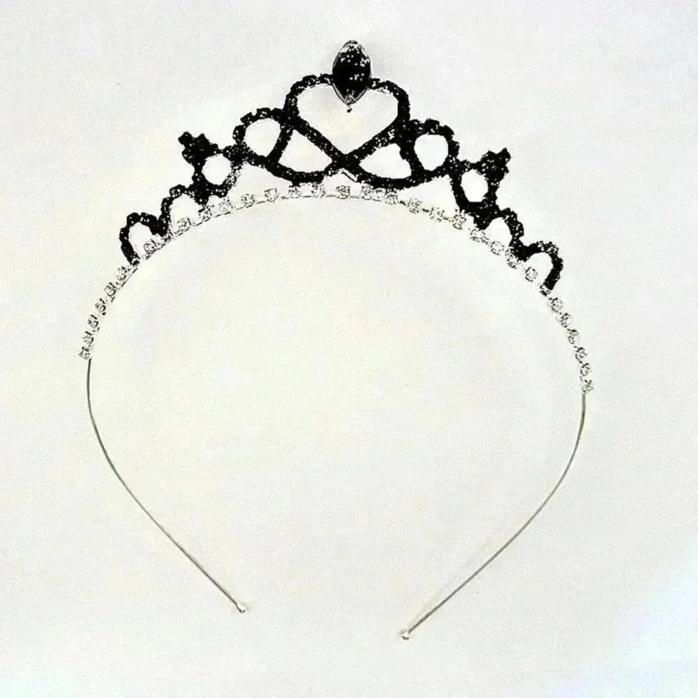 Black Swan Princess Tiara with Rhinestones NWOT - Picture 2 of 4